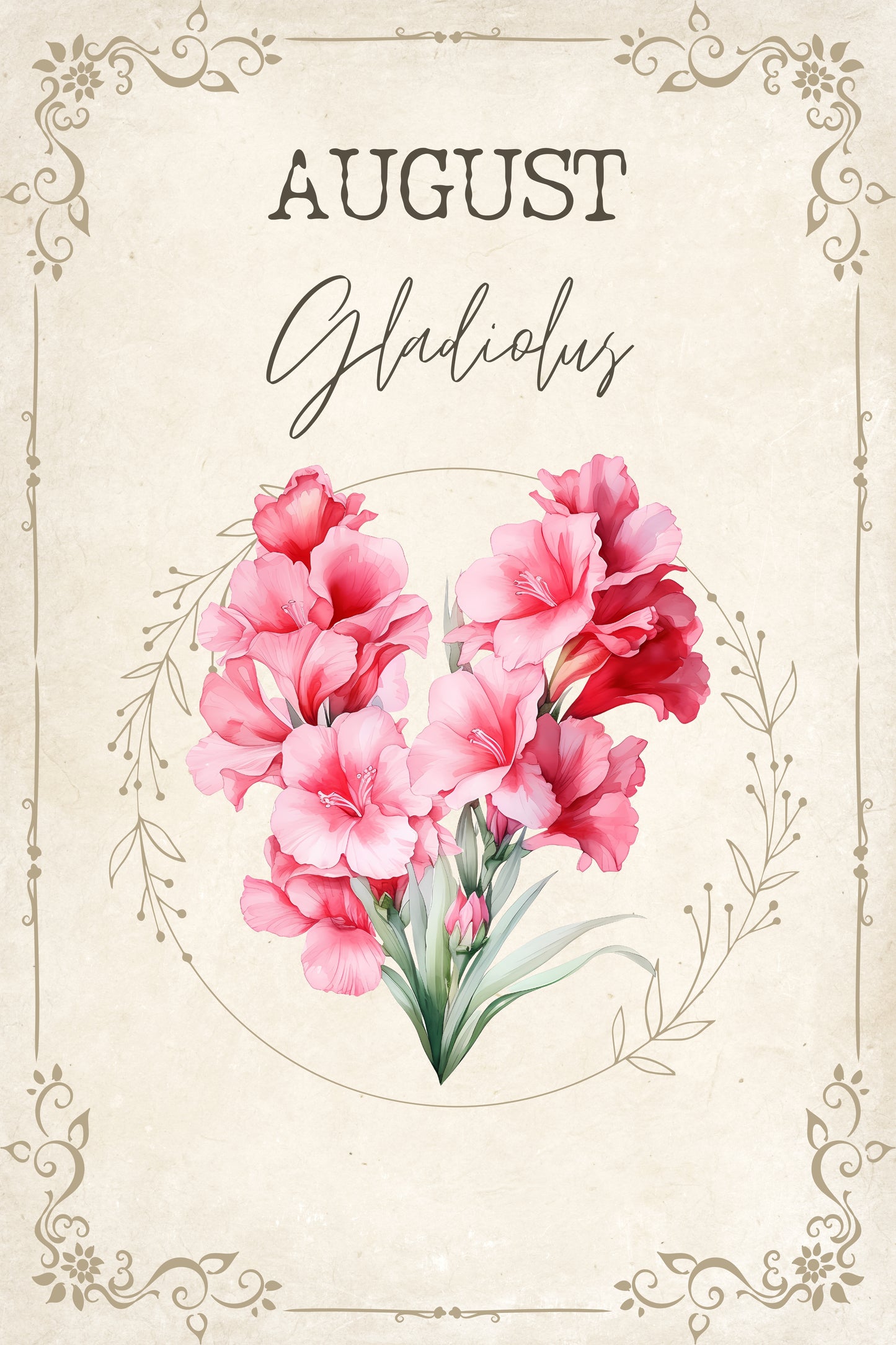 Birthday Blessings Gift Box โ Handmade Birth Flower Jewelry & Keepsake Set