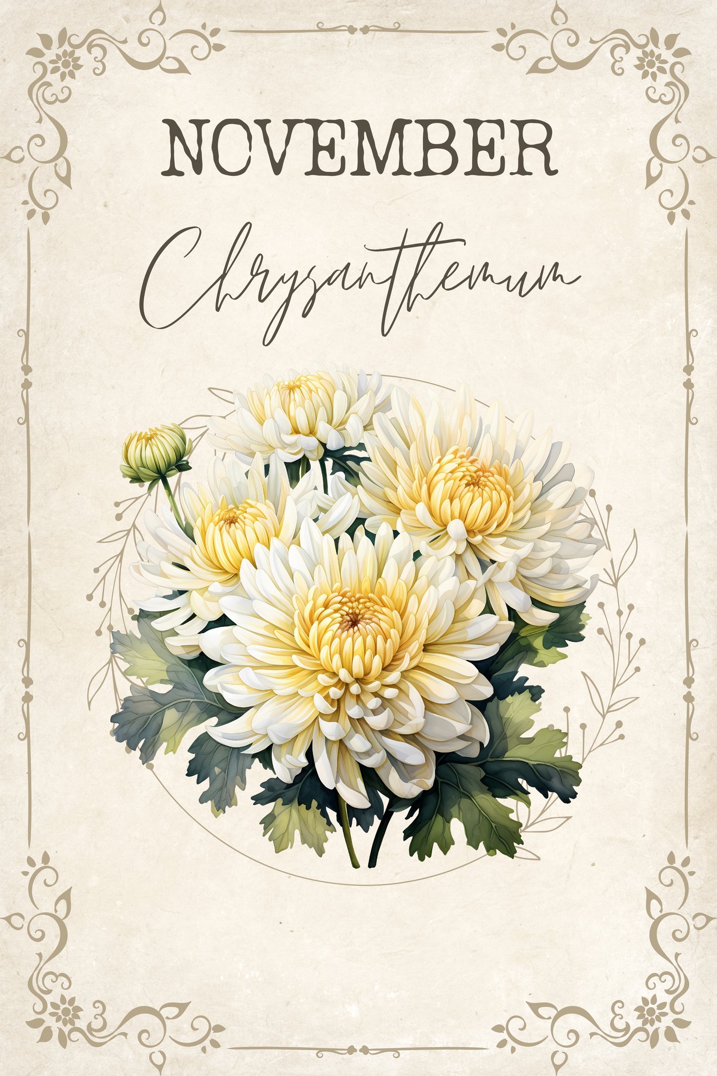 Birthday Blessings Gift Box โ Handmade Birth Flower Jewelry & Keepsake Set