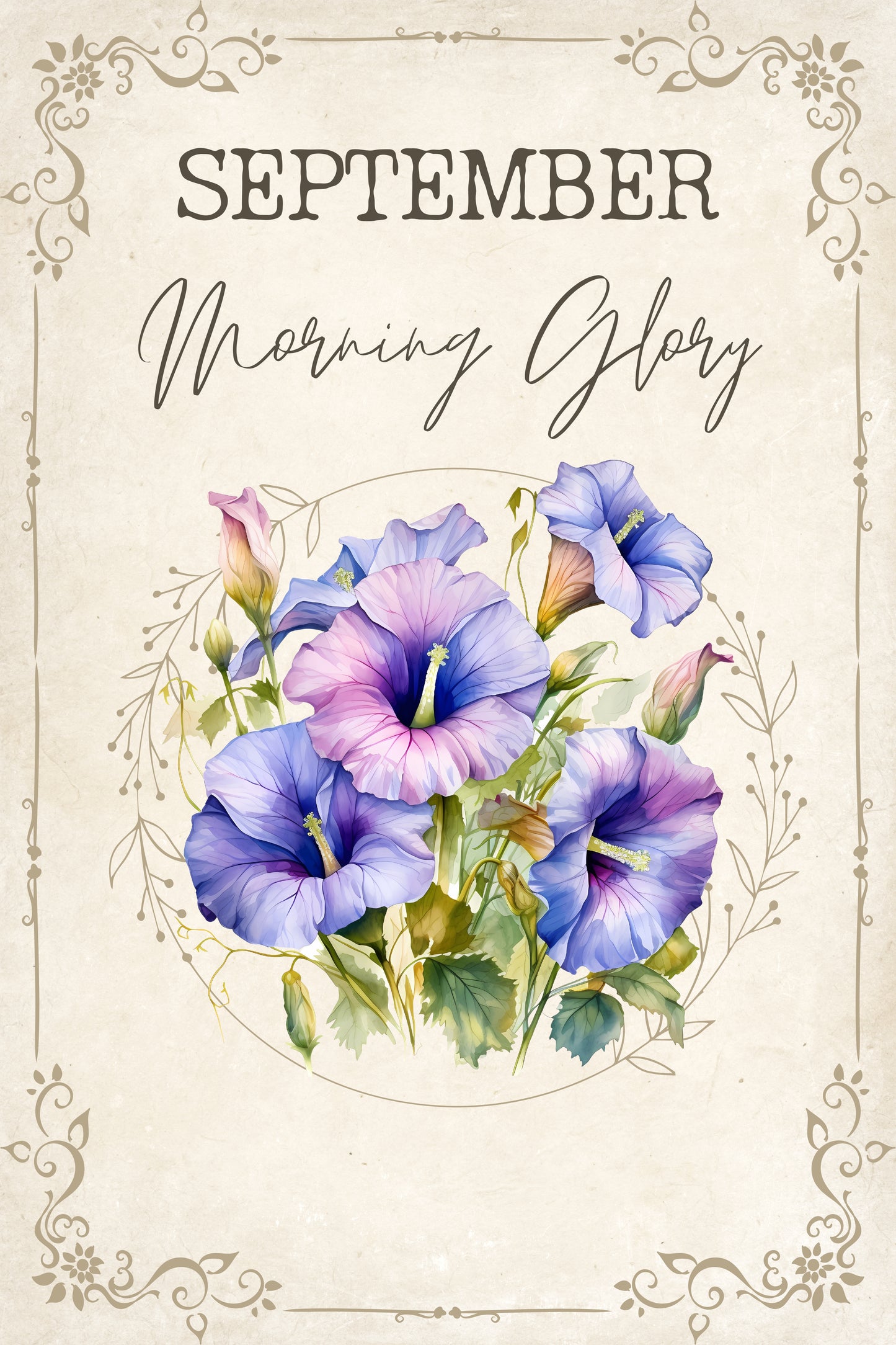 Birthday Blessings Gift Box โ Handmade Birth Flower Jewelry & Keepsake Set