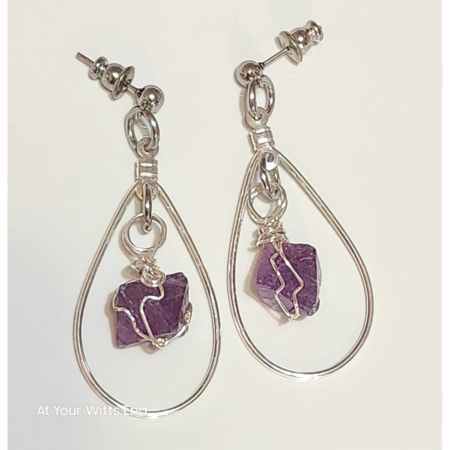 Sterling Silver Amethyst Earrings