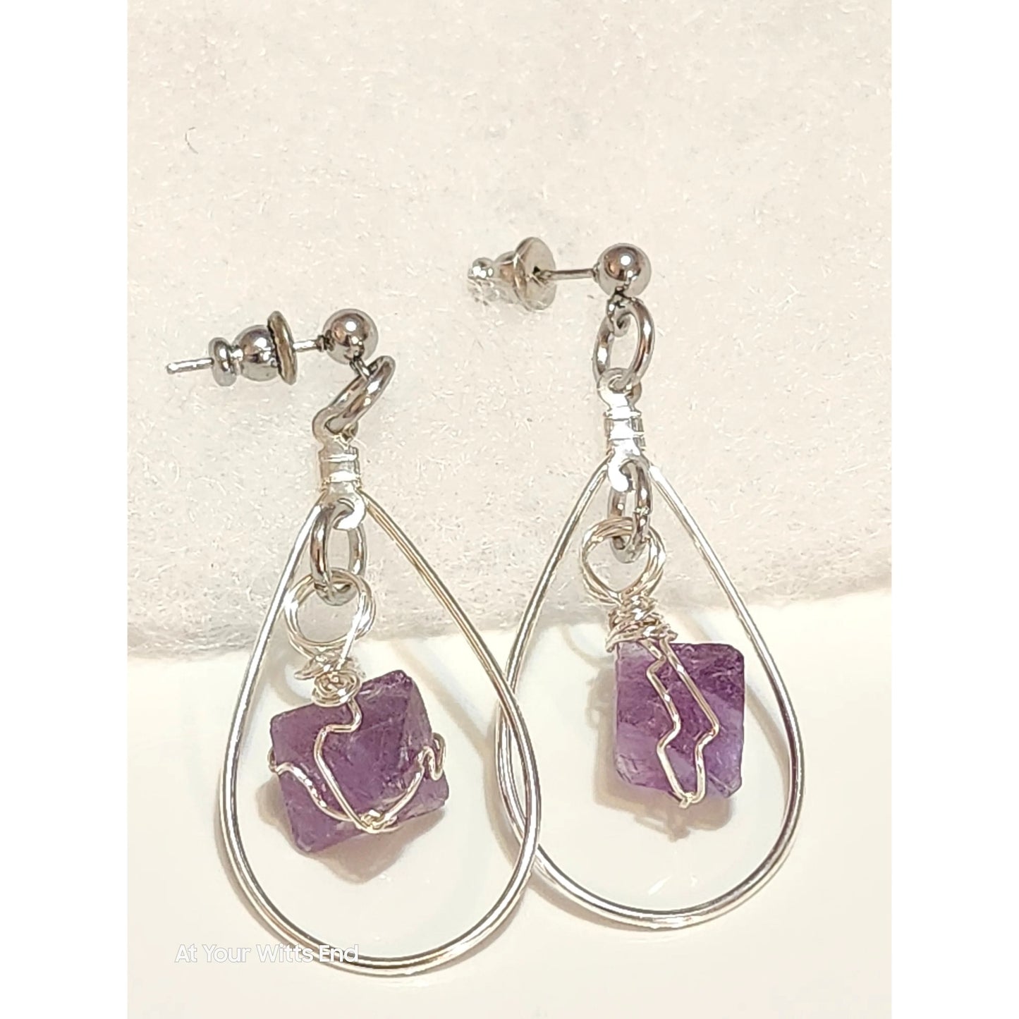 Sterling Silver Amethyst Earrings