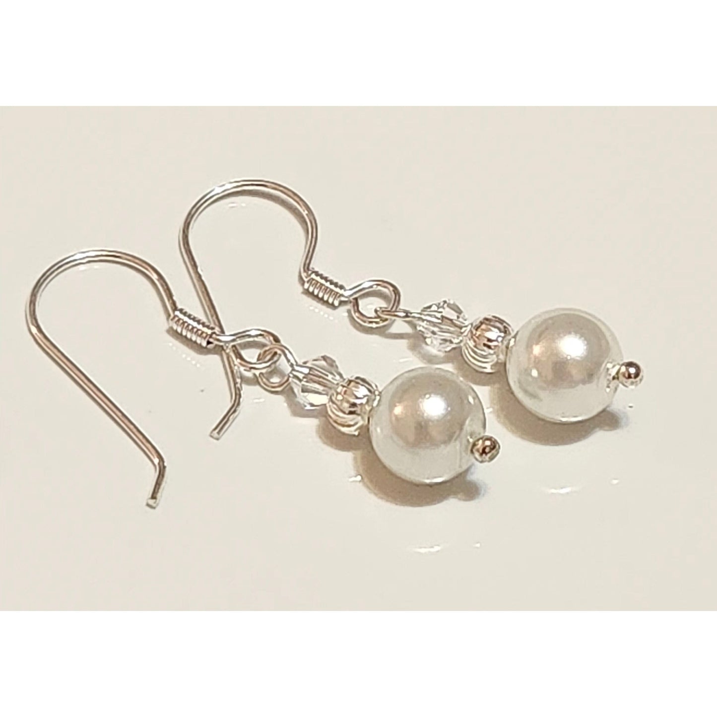Sterling Silver Pearl Earrings