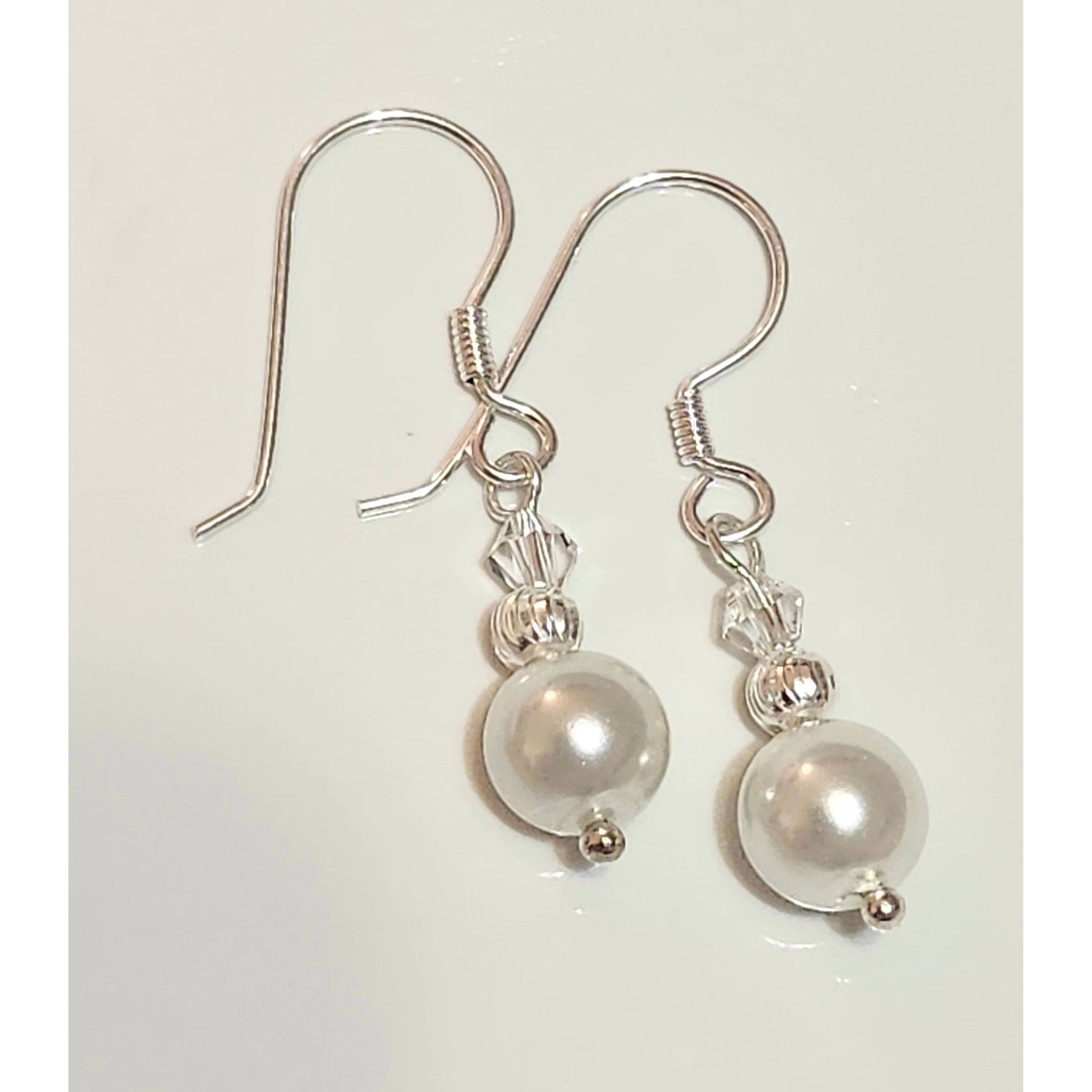 Sterling Silver Pearl Earrings