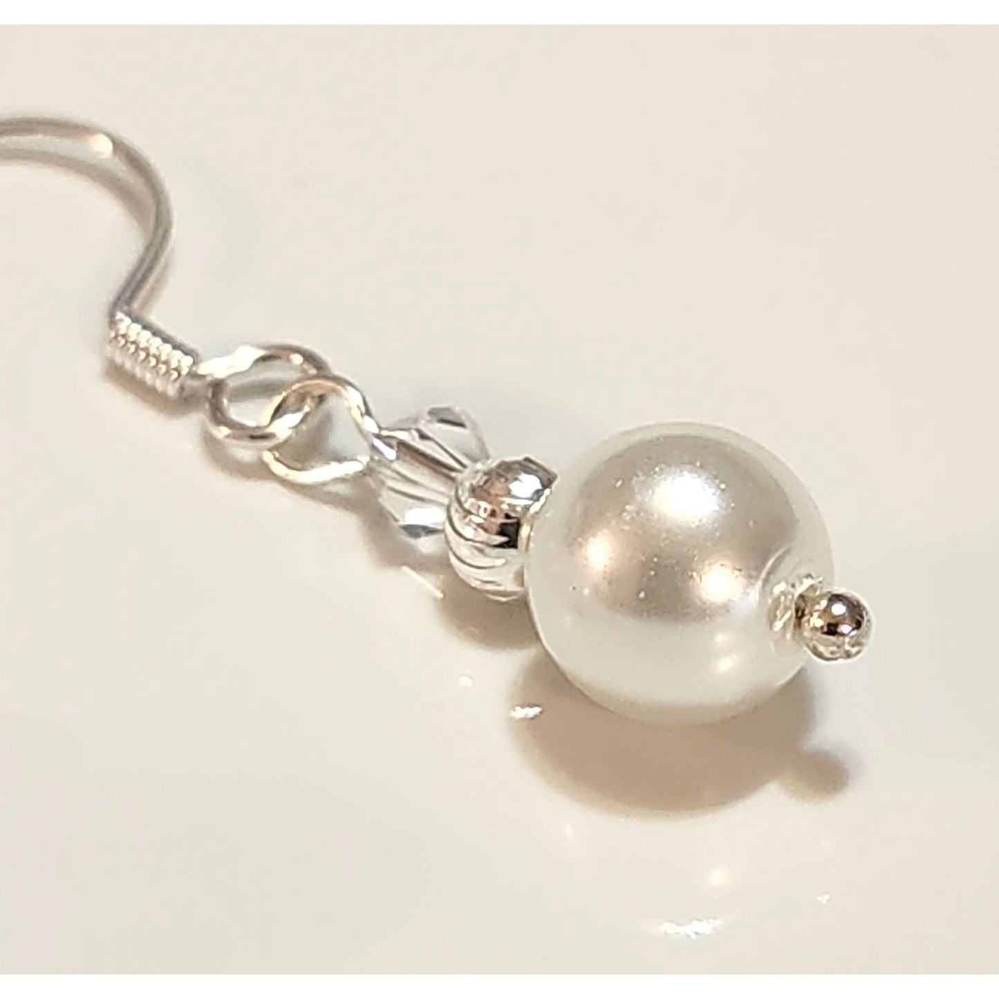 Sterling Silver Pearl Earrings