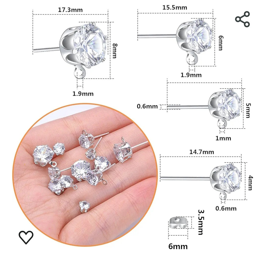 Elegant Pearl and Rhinestone Earrings