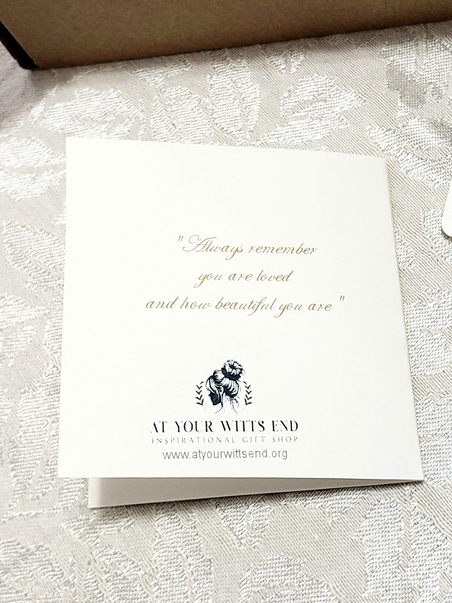 Birthday Blessings Gift Box โ Handmade Birth Flower Jewelry & Keepsake Set