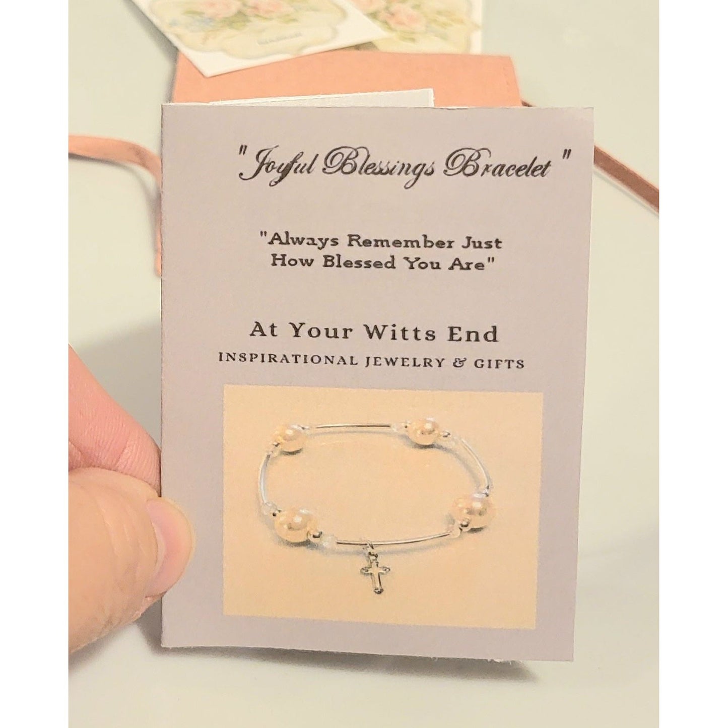 Your bracelet comes with a handmade booklet that shows how special it is and the meaning behind the bracelet.