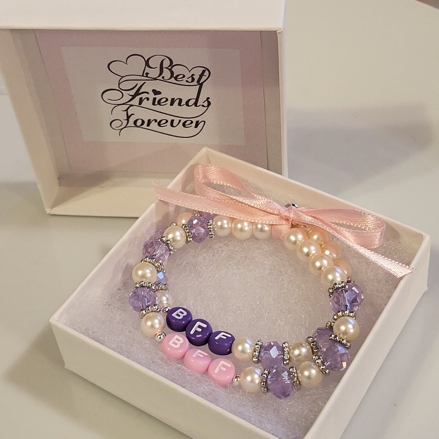 Cute BFF Pearl Bracelets for Girls (2)