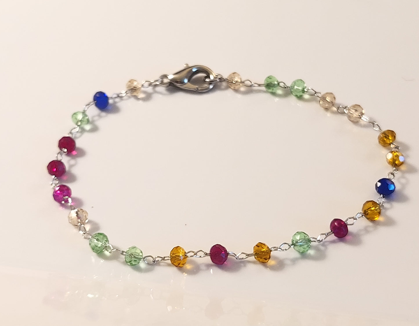 Colorful Delicate Crystal Bracelet
