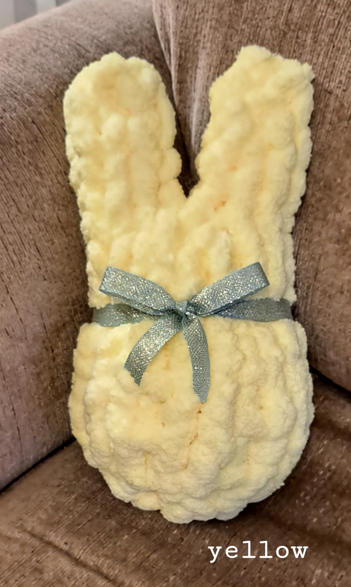 Bunny Peep Pillow, Cuddle Bunnies, Bunny Pillow, Easter Pillows, knit toys