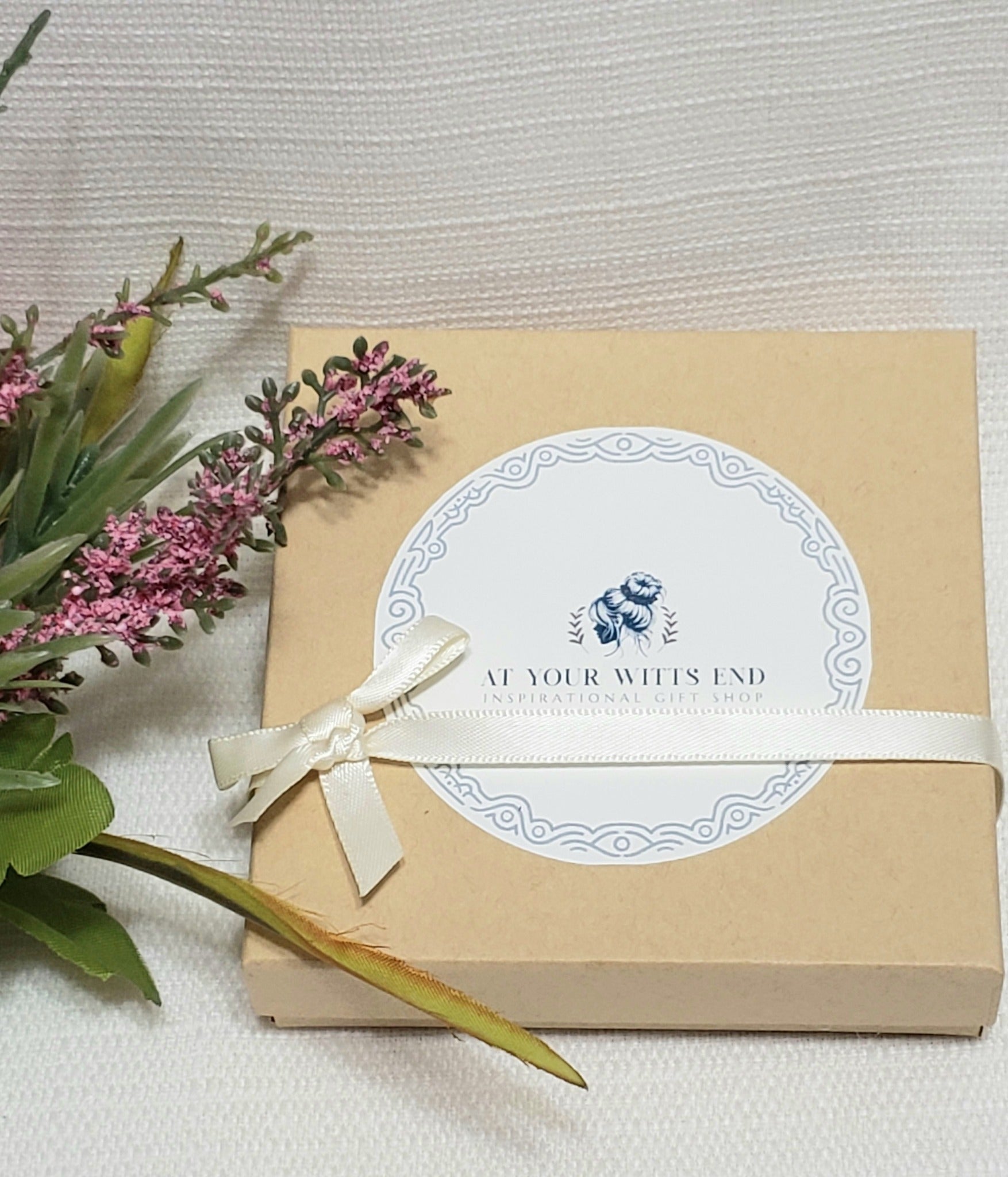 “Handmade Joyful Blessings Bracelet boxed with ribbon – gift-ready Christian jewelry”