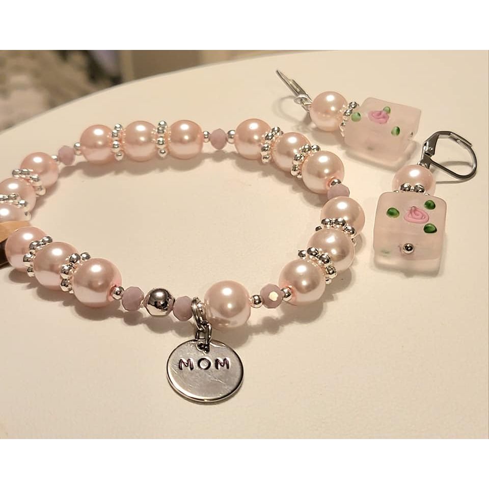 Pretty Pale Pink Feminine Bracelet