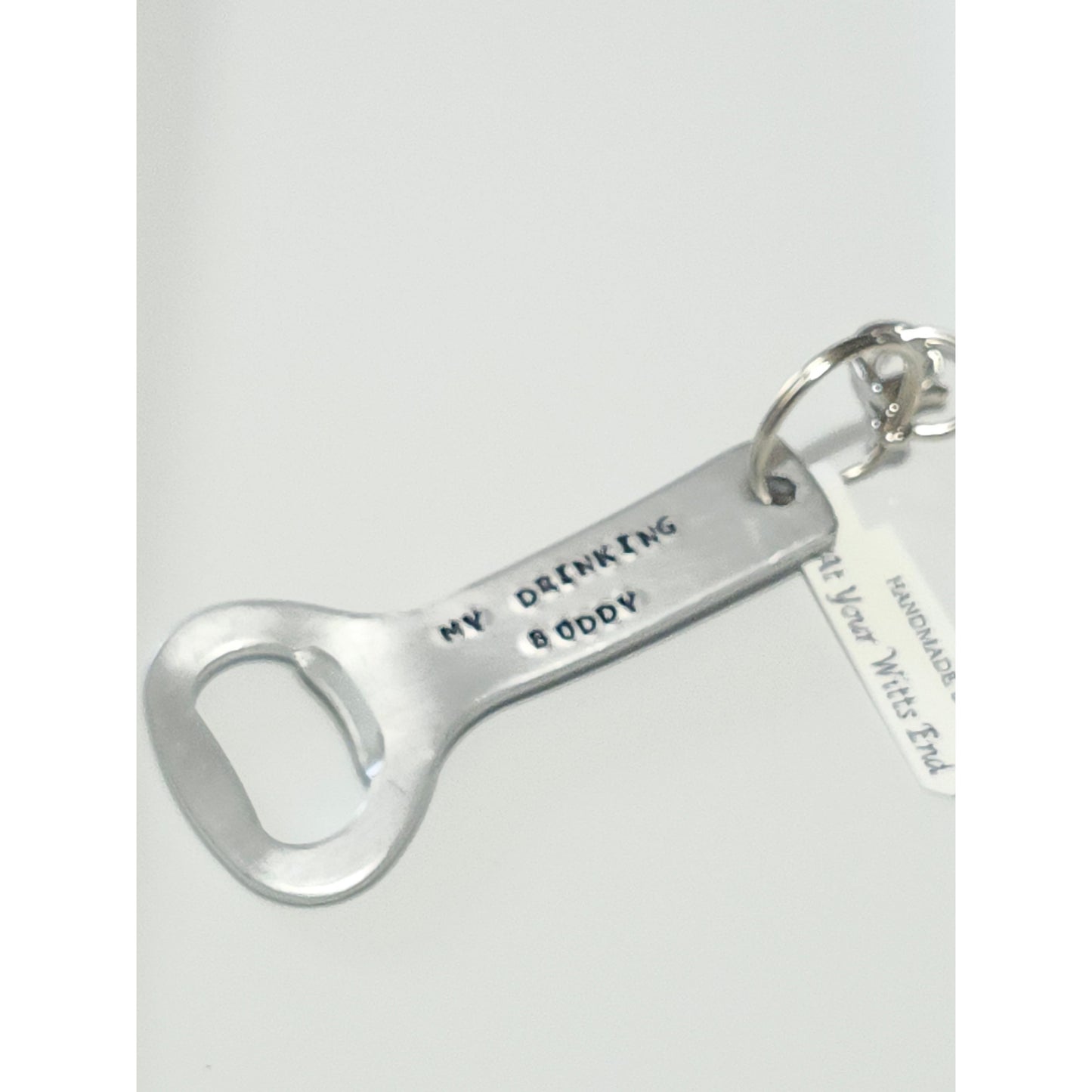 Aluminum Bottle Opener Keychain Fun Saying