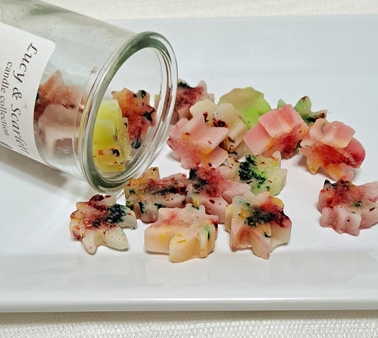 Fall Leaf Wax Melts in Glass Jar