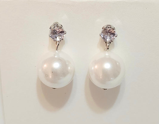 Beautiful Swarovski Pearl Earrings