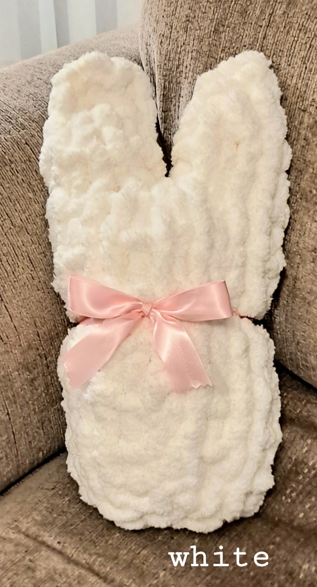 Bunny Peep Pillow, Cuddle Bunnies, Bunny Pillow, Easter Pillows, knit toys