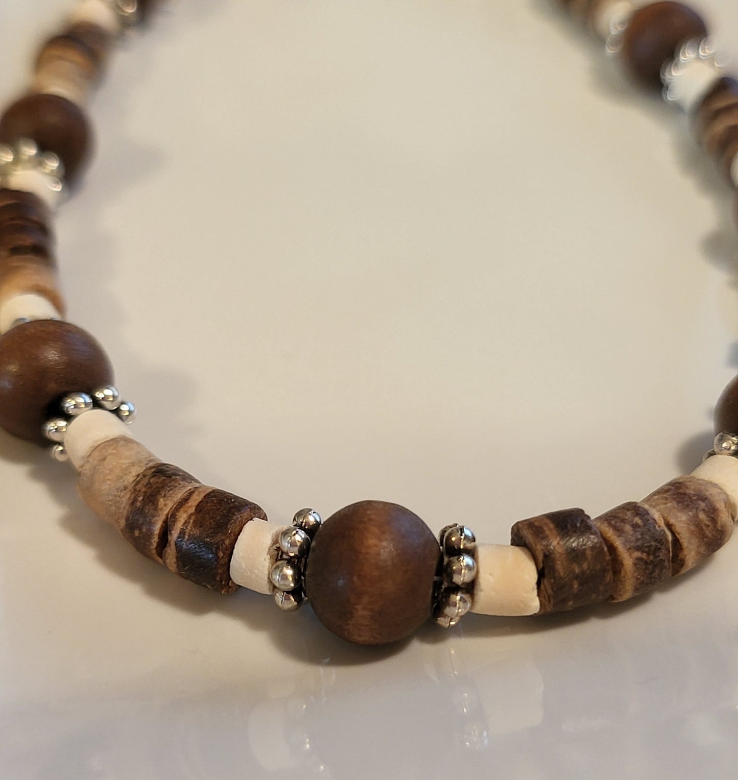 Surfer Style Wood Necklace