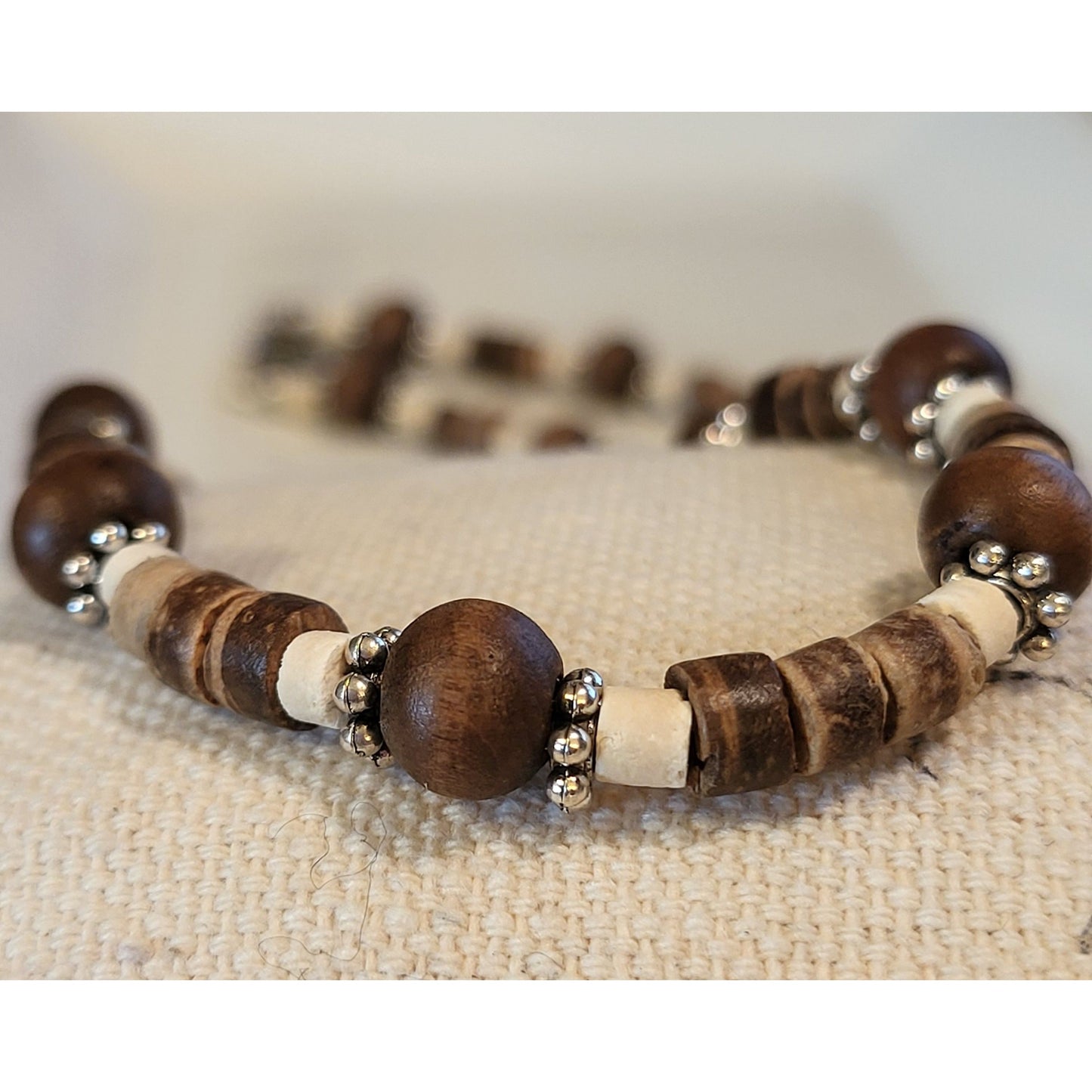 Surfer Style Wood Necklace