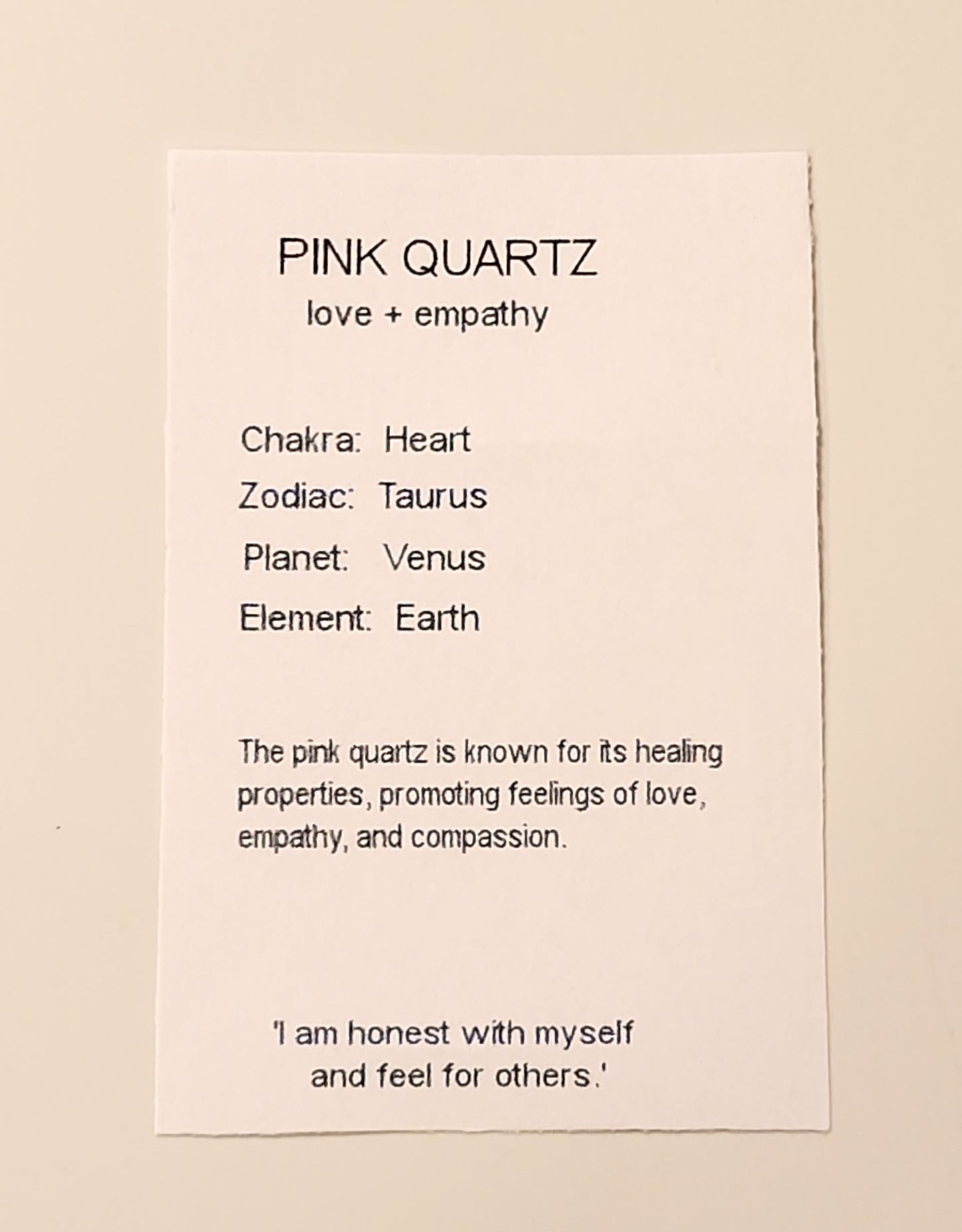 Gorgeous Pink Quartz Stone Necklace