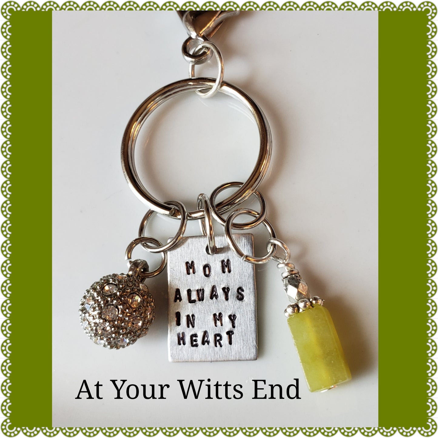 Remembrance Personalized Keychain