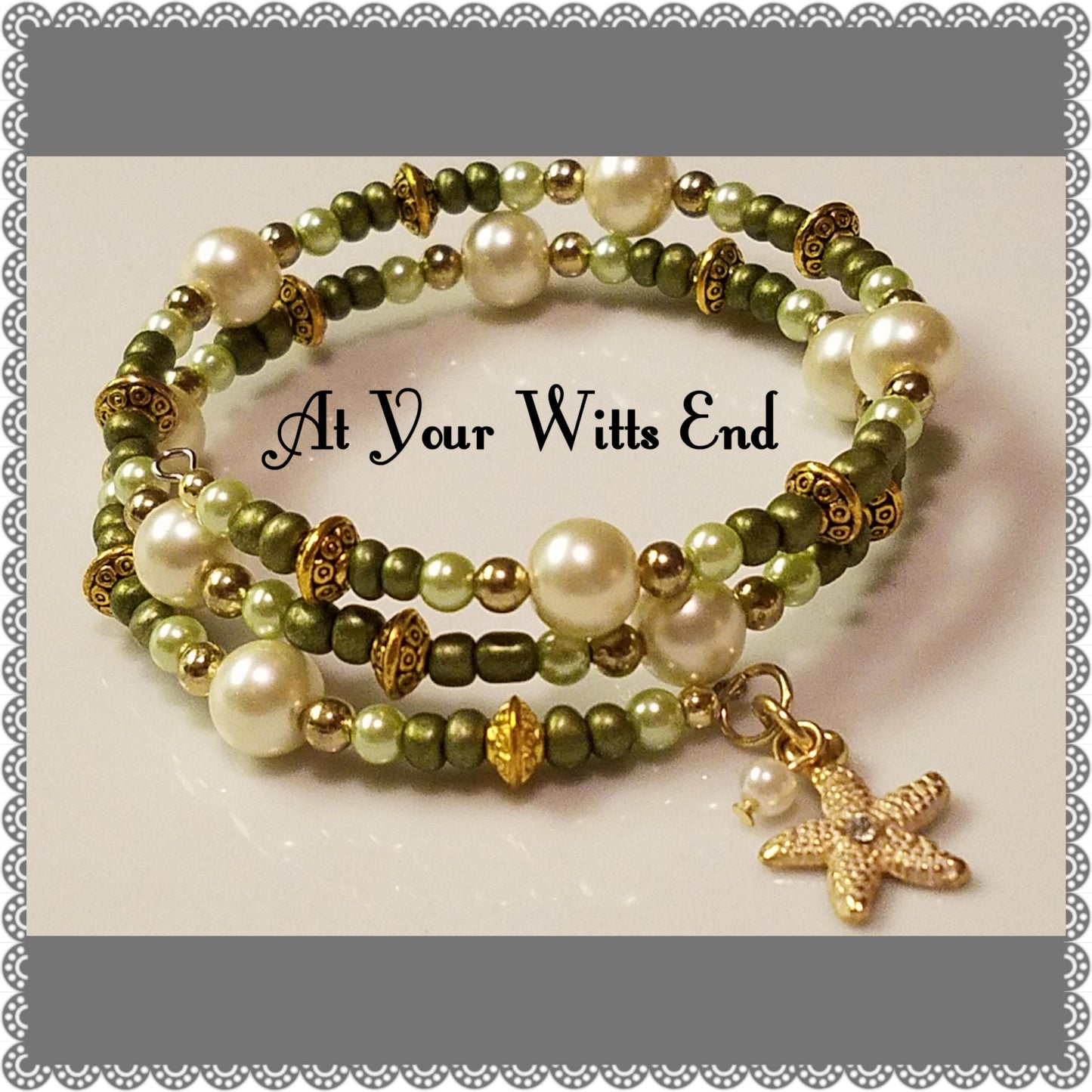 Star Fish Memory Wire Bracelet, beaded Bracelet, beach jewelry, women's jewelry