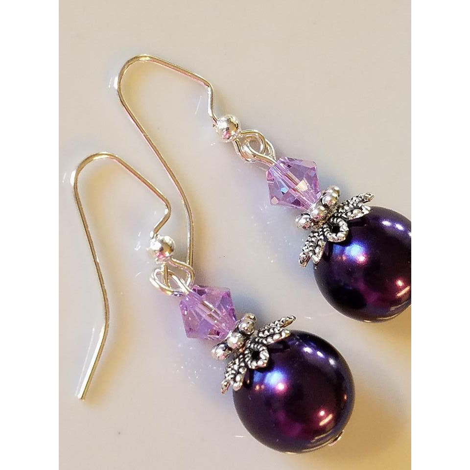 Gorgeous Purple Earrings