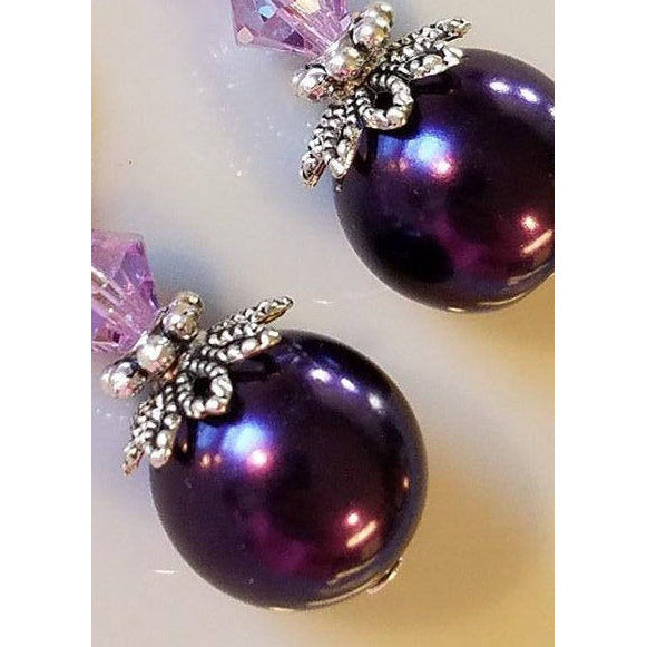 Gorgeous Purple Earrings