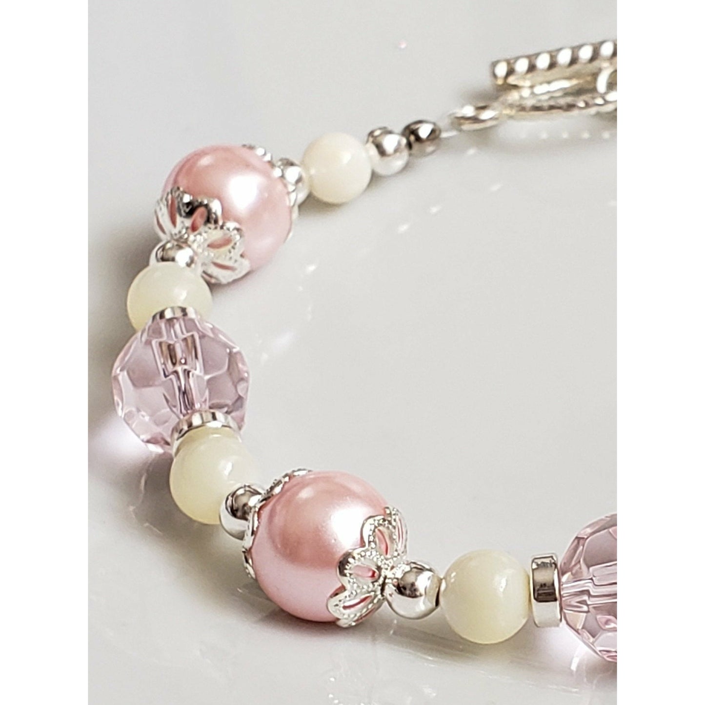 Mother's Day gift, feminine bracelet, Bracelets, Easter gifts, pink bracelet, at your Witts end