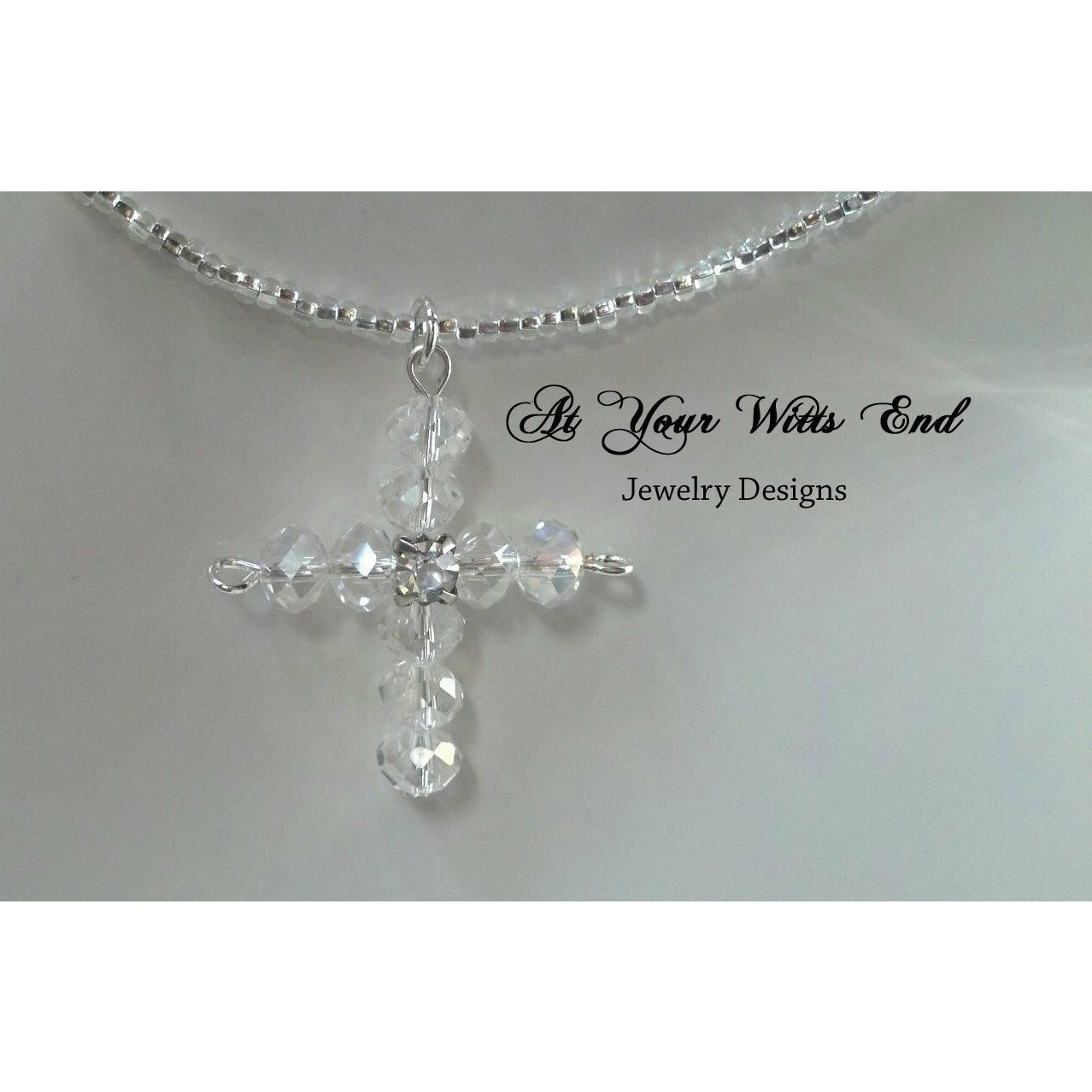 Little Girls Cross Necklace. Religious jewelry