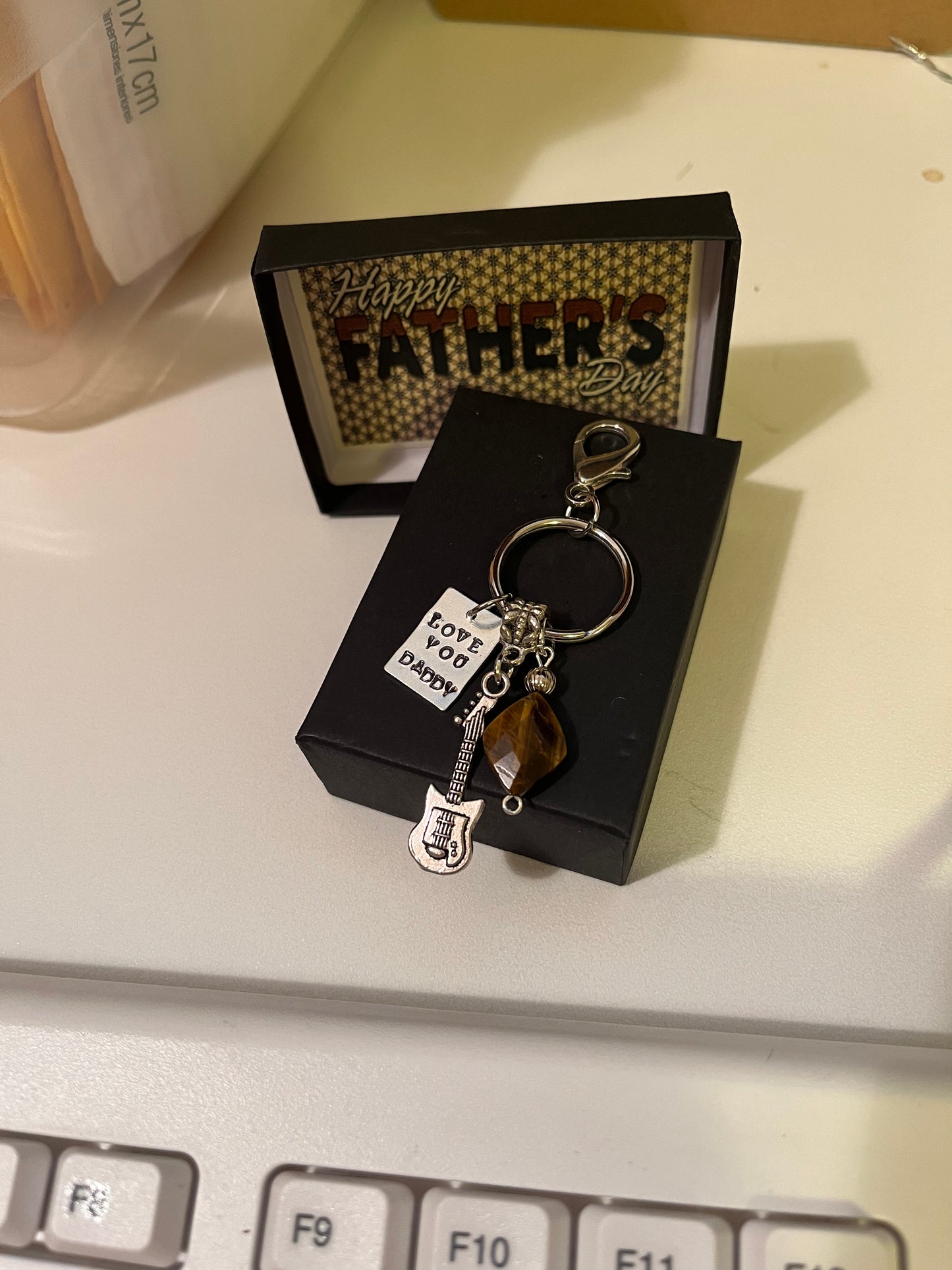 Guitar Key Chain, Father's Day