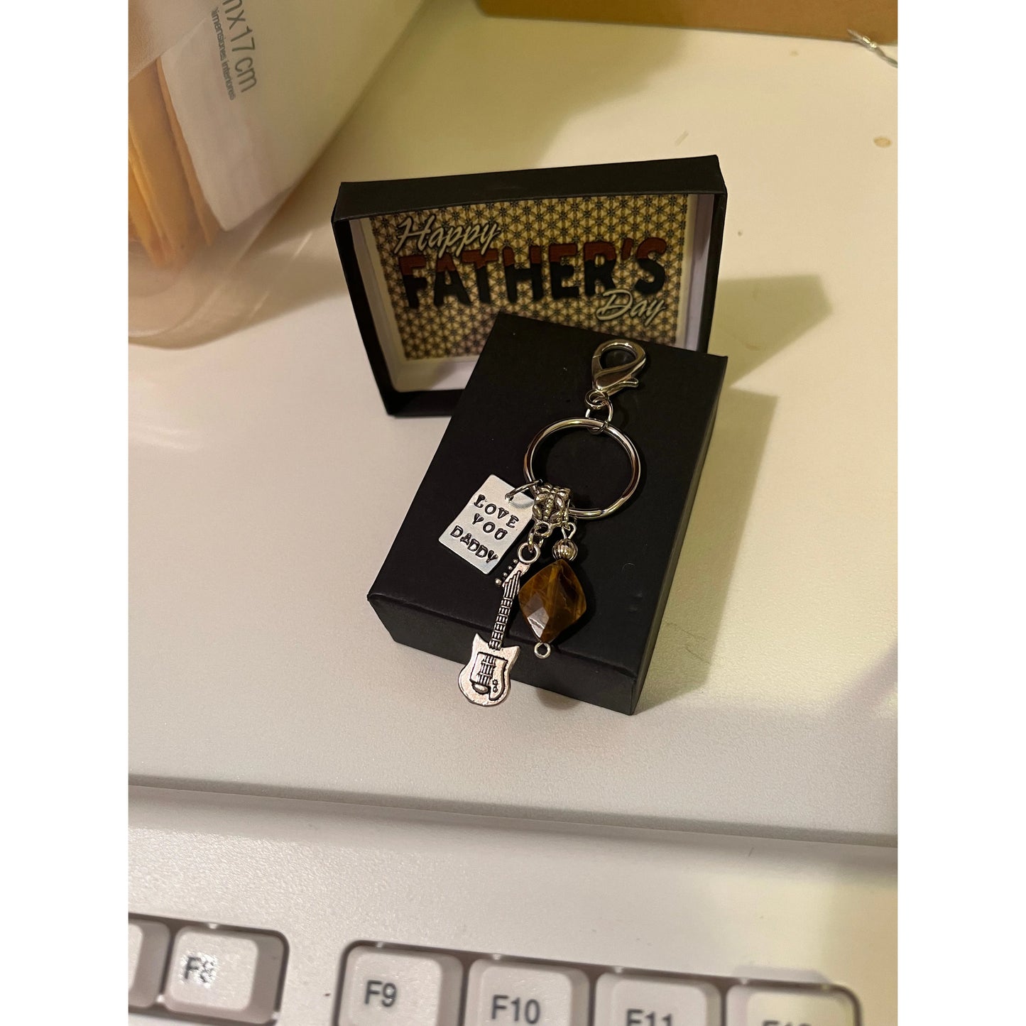 Guitar Key Chain, Father's Day