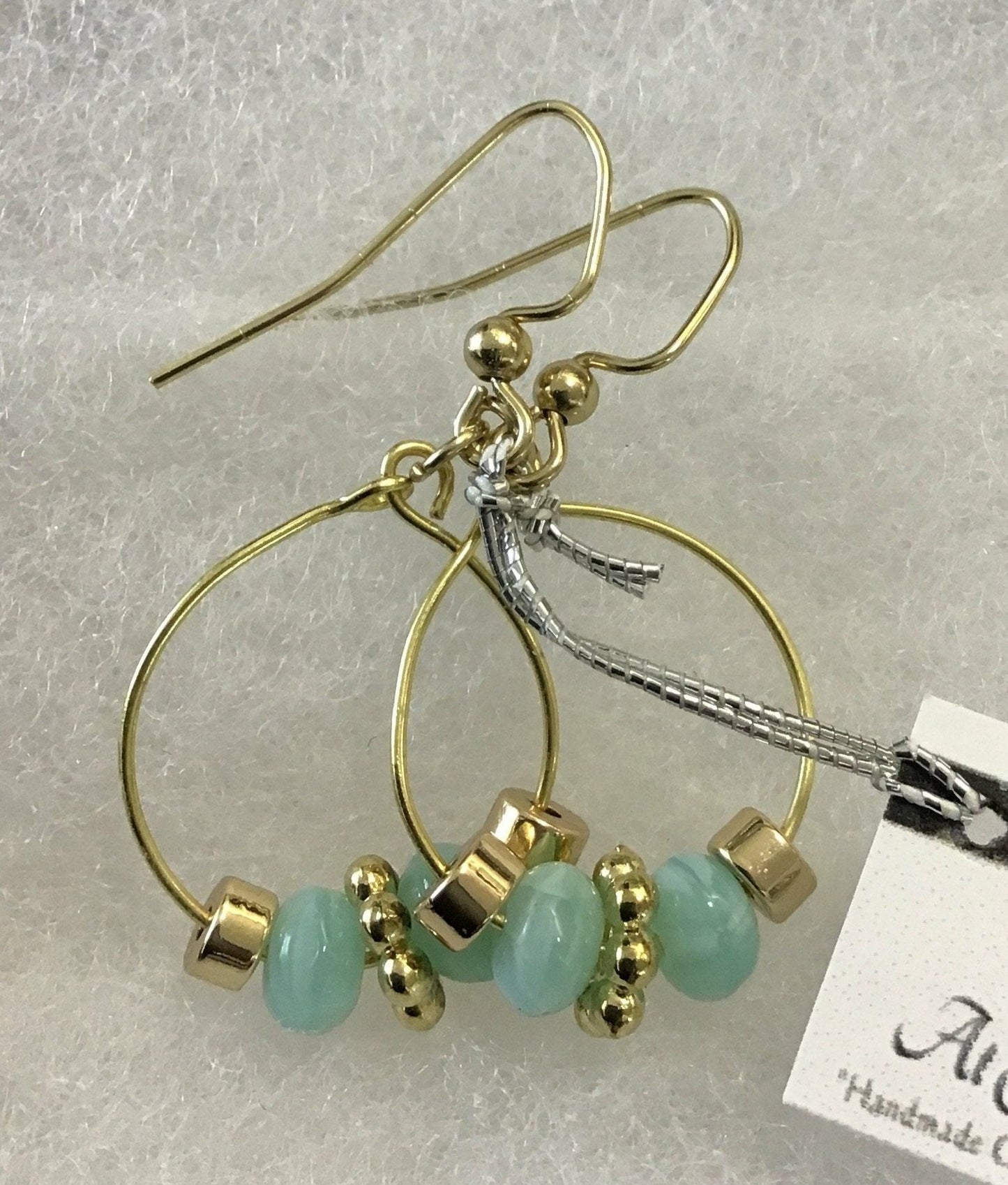Pretty Amazonite earrings