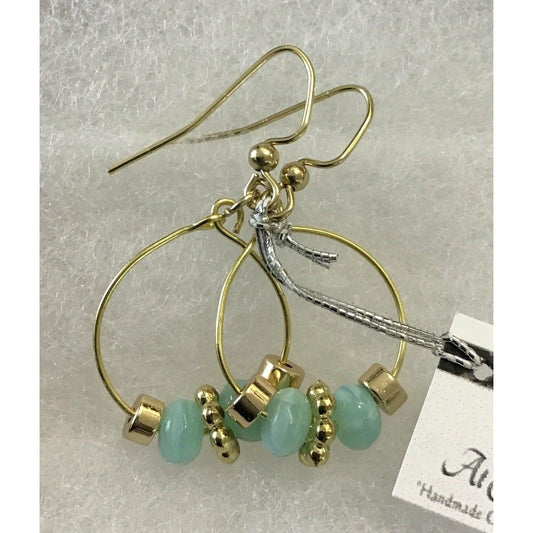 Pretty Amazonite earrings