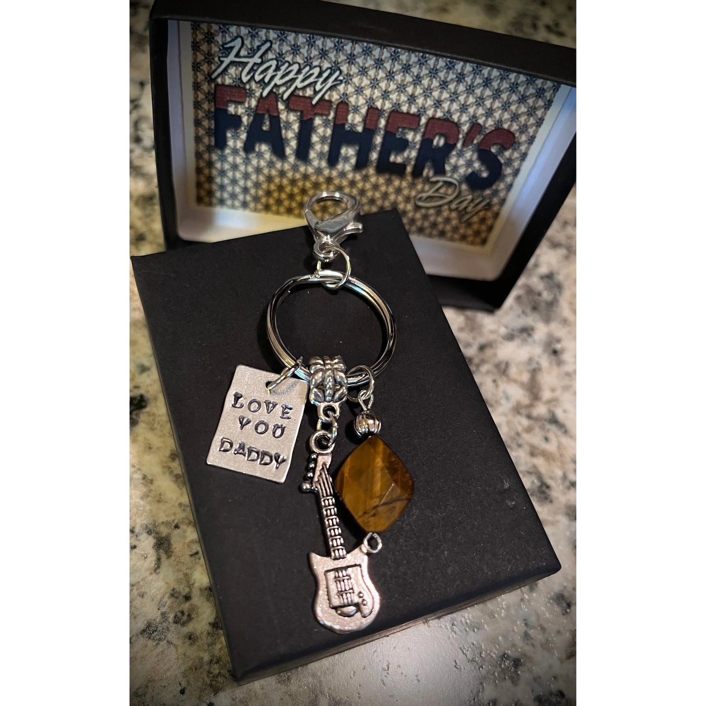 Guitar Key Chain, Father's Day