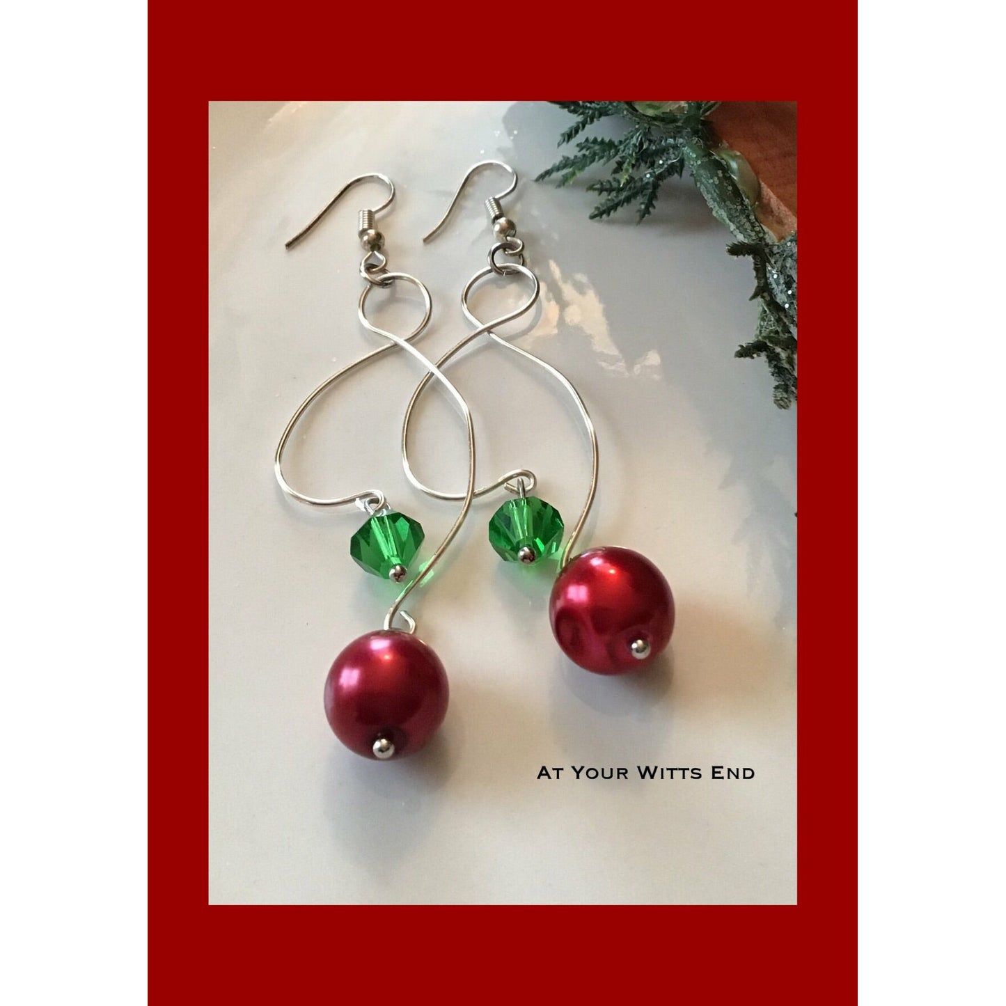 Christmas Joy Dangle Earrings